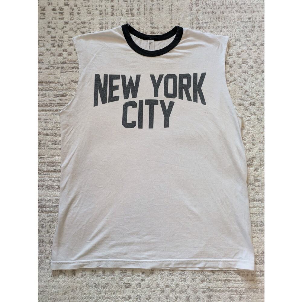 New York City Tank Top By American Apparel, John Lennon - Large, Made In USA